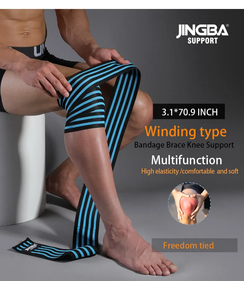 6324 Polyester Non-Slip Running Knee support Brace