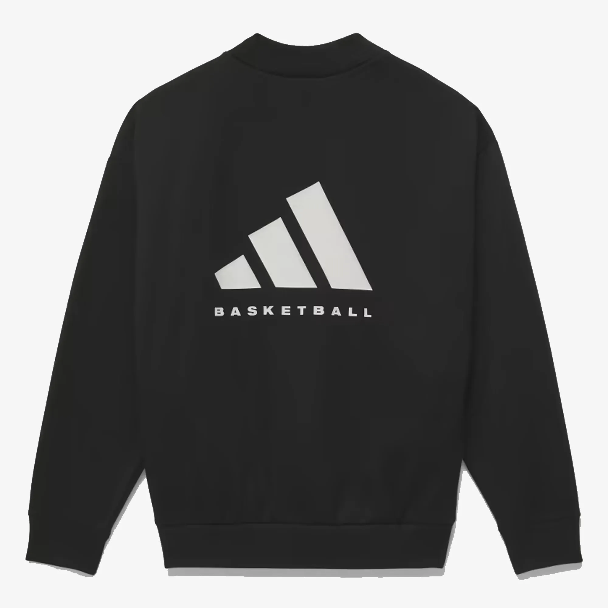 Adidas Originals | BASKETBALL 001 CREW NECK SWEAT  { BLACK