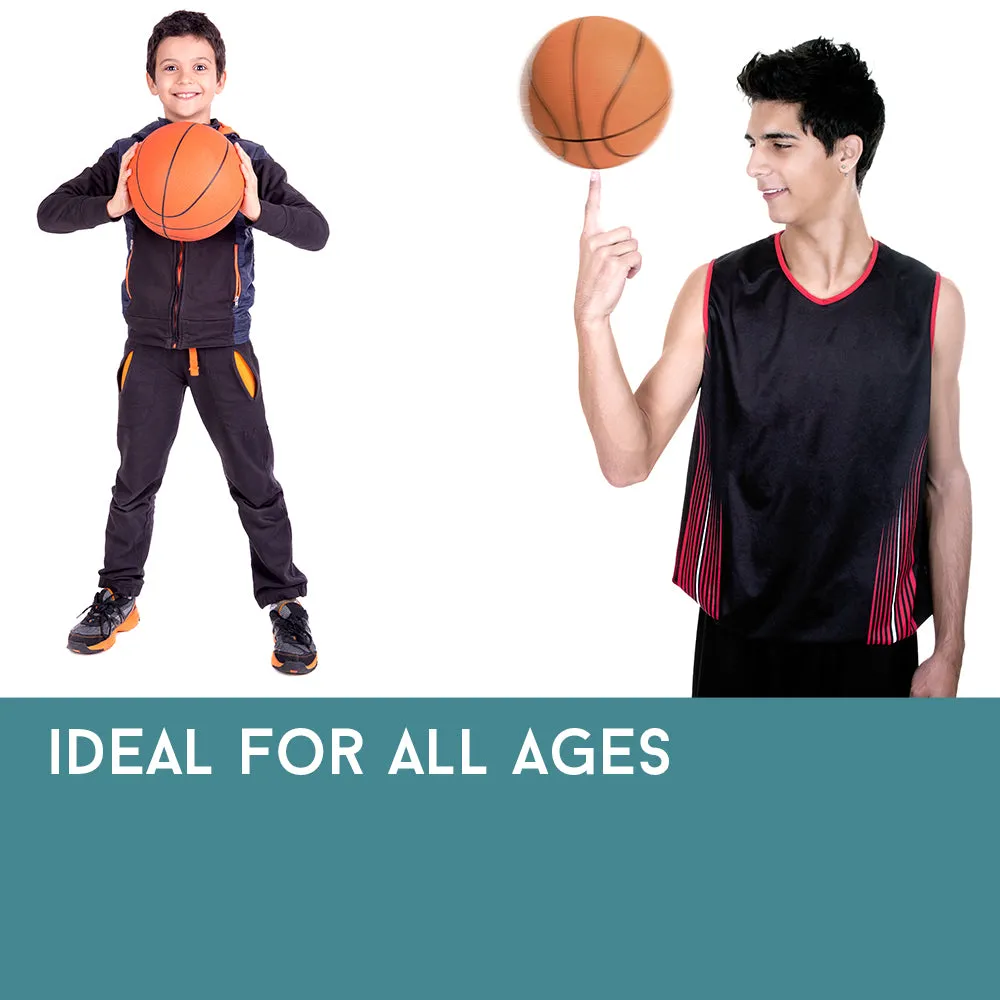 Adjustable 8.5ft Basketball Hoop System, Shatterproof Backboard - DrDunk