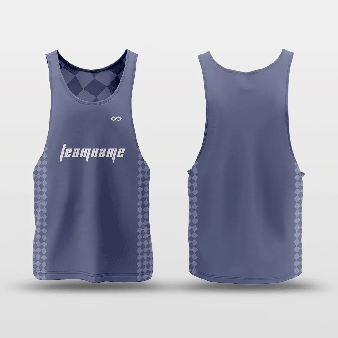 Checkerboard - Customized Reversible Quick Dry Basketball Jersey