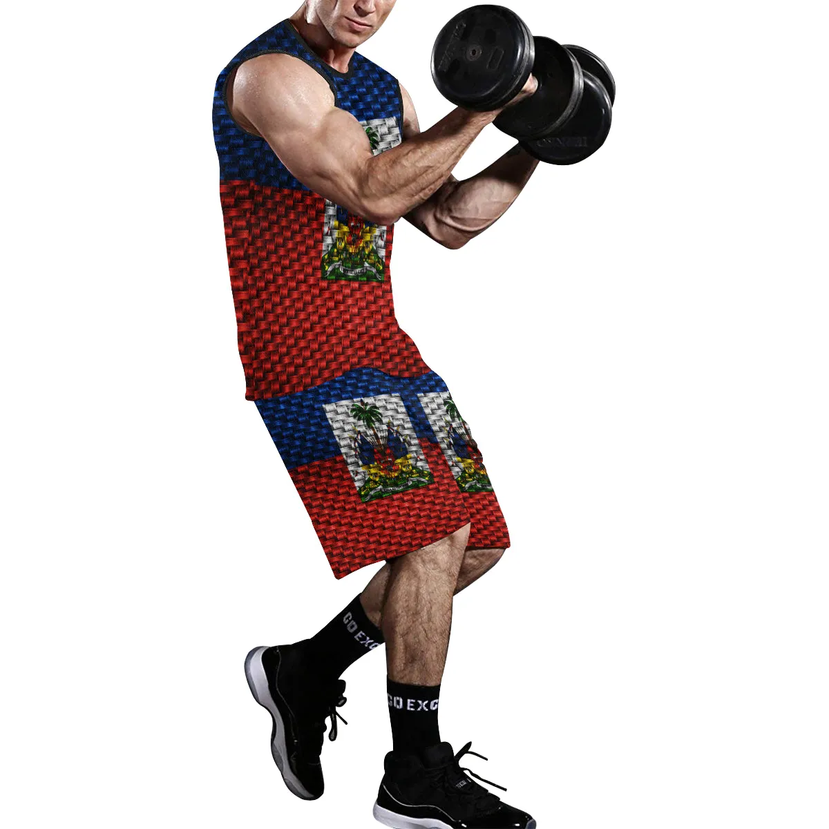HAITI FLAG Basketball Uniform
