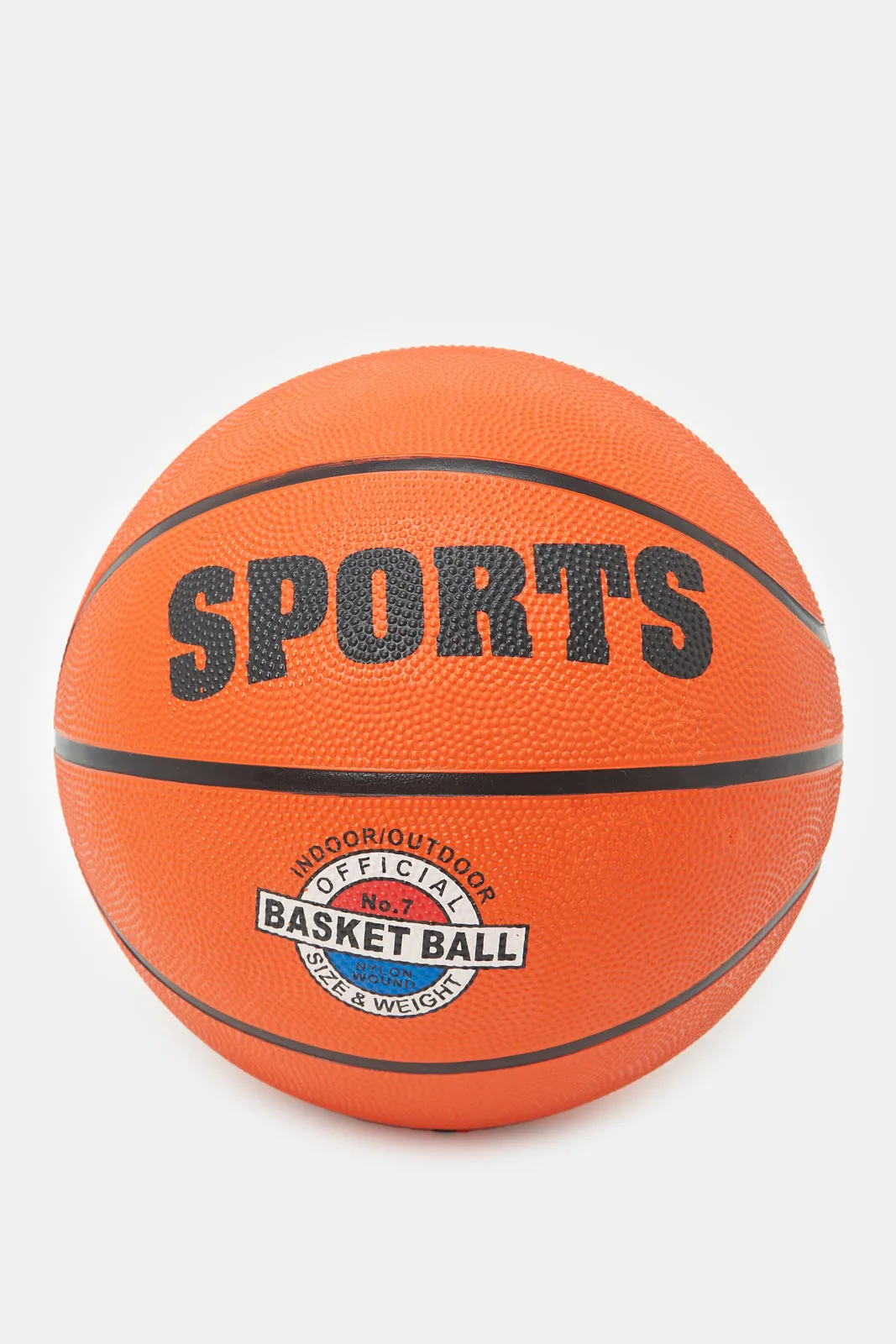Orange Print Basketball