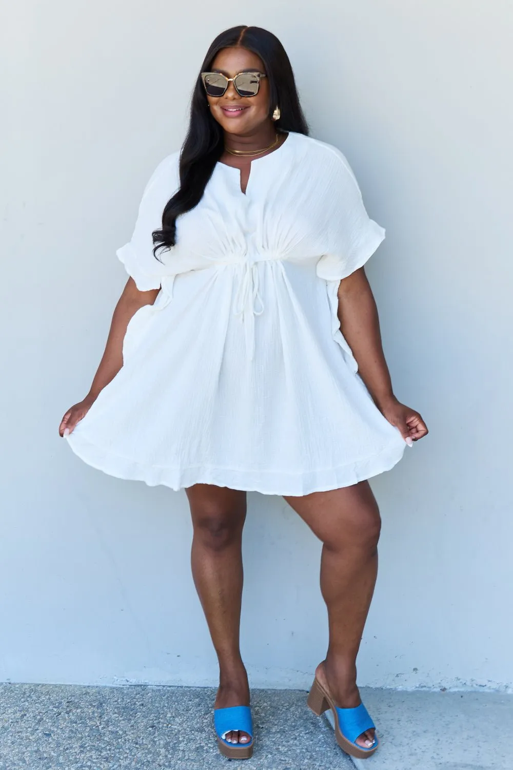 Out Of Time Mini Hem Dress
