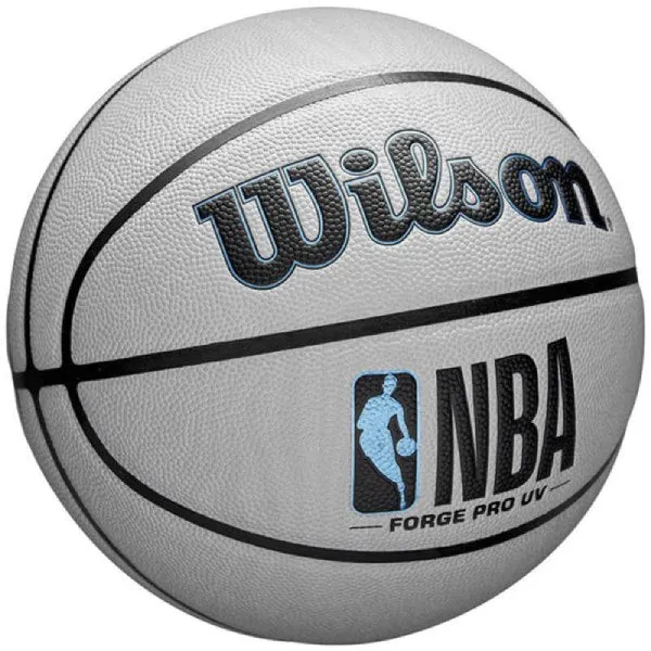 Wilson NBA Forge Pro UV Grey Size 7 Basketball [WS]